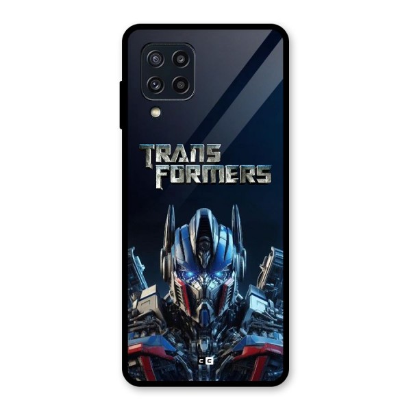 Prime Leader Glass Back Case for Galaxy M32