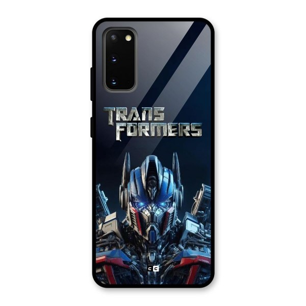 Prime Leader Glass Back Case for Galaxy S20
