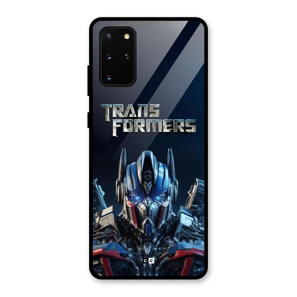 Prime Leader Glass Back Case for Galaxy S20 Plus
