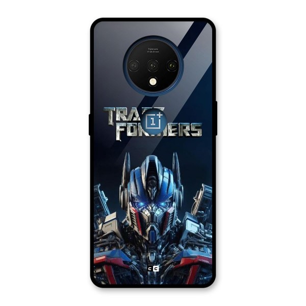 Prime Leader Glass Back Case for OnePlus 7T