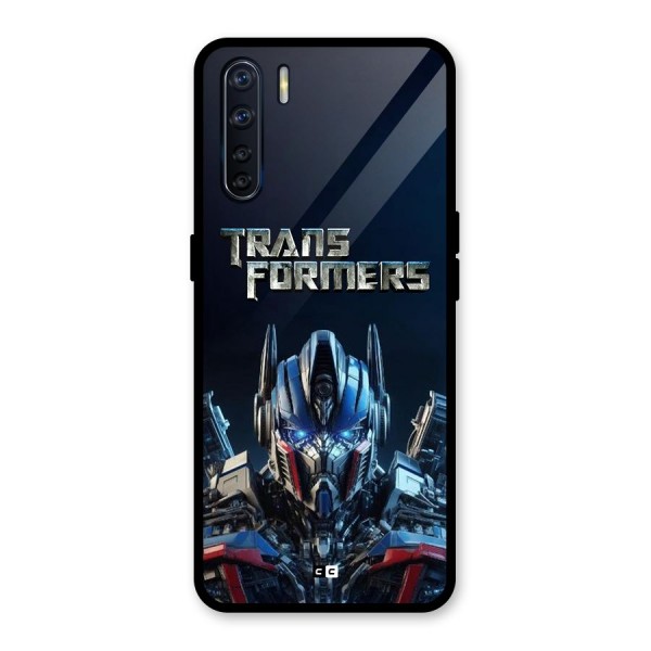 Prime Leader Glass Back Case for Oppo F15
