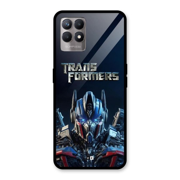 Prime Leader Glass Back Case for Realme 8i