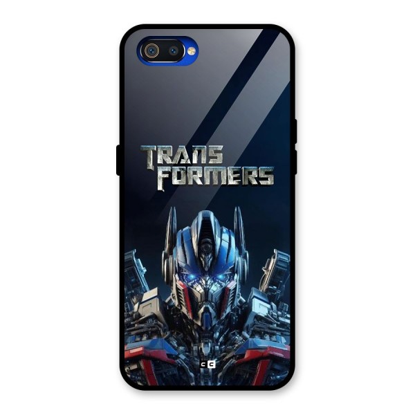 Prime Leader Glass Back Case for Realme C2