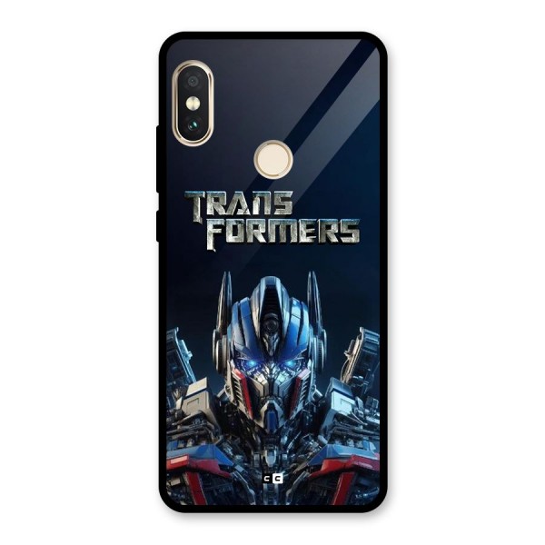 Prime Leader Glass Back Case for Redmi Note 5 Pro