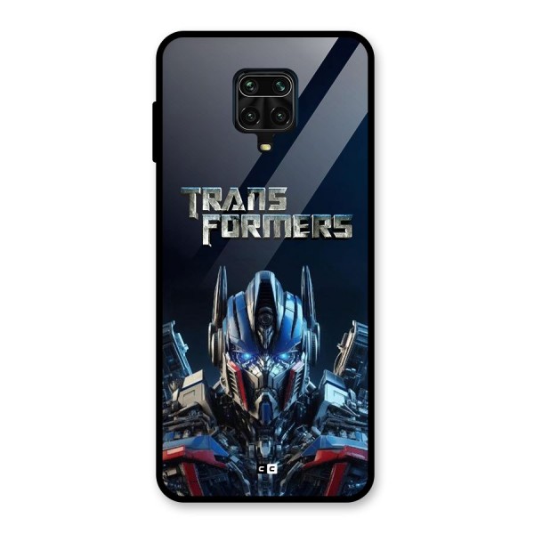 Prime Leader Glass Back Case for Redmi Note 9 Pro Max