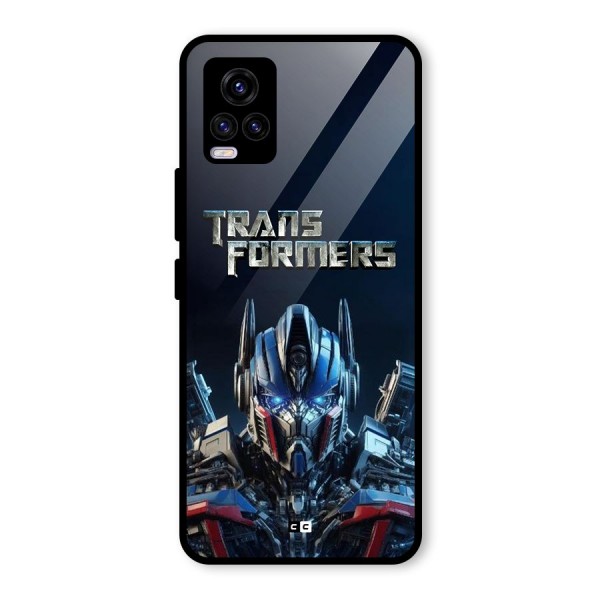 Prime Leader Glass Back Case for Vivo V20 2021