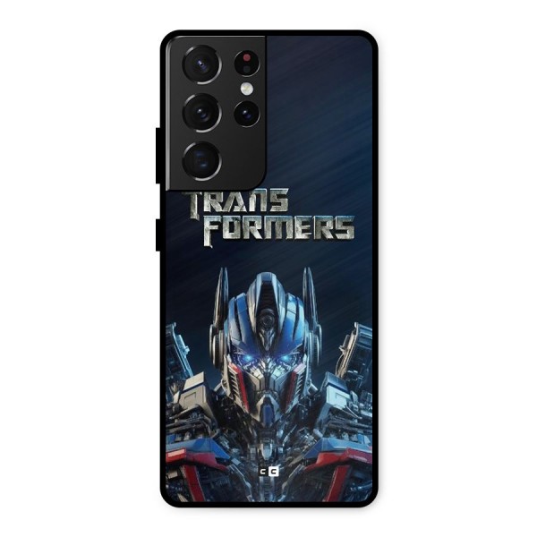Prime Leader Metal Back Case for Galaxy S21 Ultra 5G