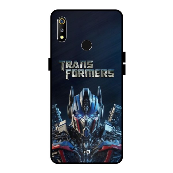 Prime Leader Metal Back Case for Realme 3