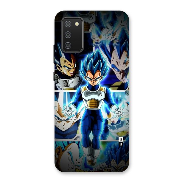 Prince Vegeta Back Case for Galaxy M02s