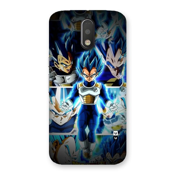 Prince Vegeta Back Case for Moto G4 Plus