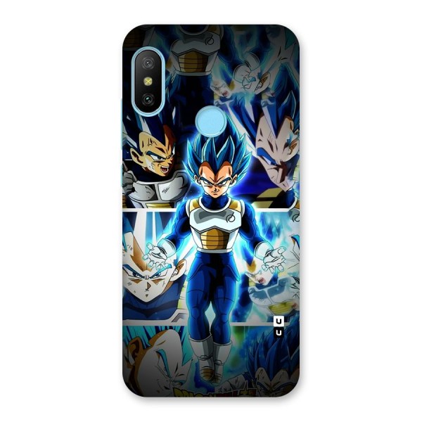 Prince Vegeta Back Case for Redmi 6 Pro