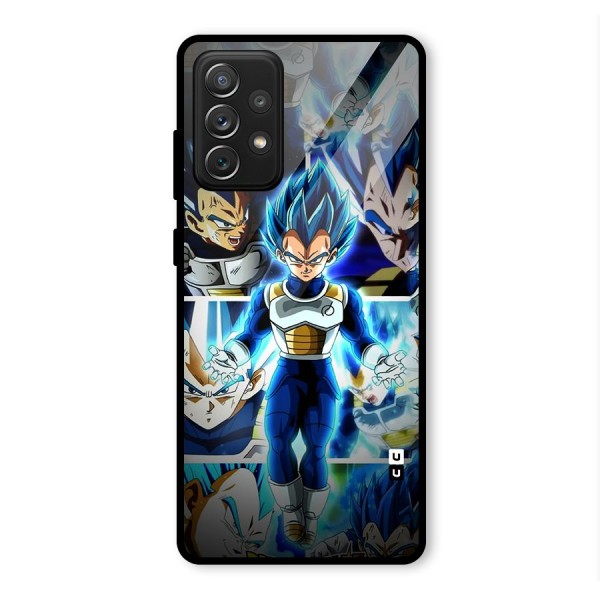 Prince Vegeta Glass Back Case for Galaxy A72