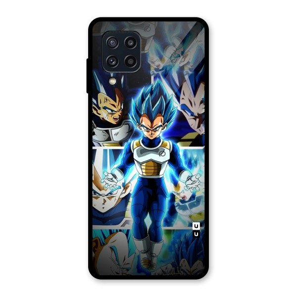 Prince Vegeta Glass Back Case for Galaxy M32