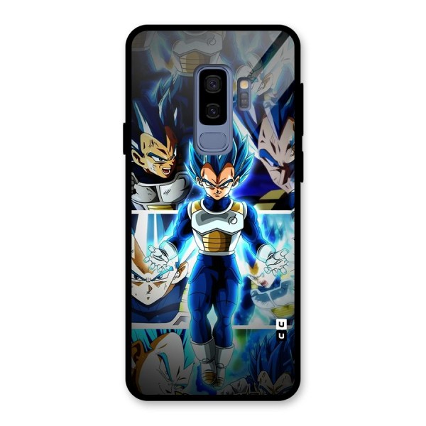 Prince Vegeta Glass Back Case for Galaxy S9 Plus