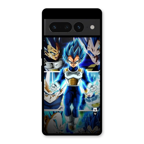Prince Vegeta Glass Back Case for Google Pixel 7 Pro