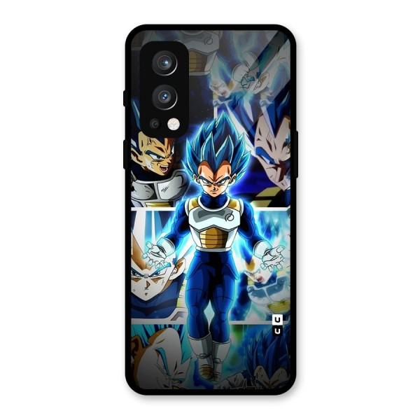 Prince Vegeta Glass Back Case for OnePlus Nord 2 5G