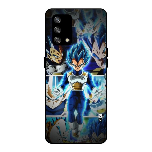 Prince Vegeta Metal Back Case for Oppo F19s