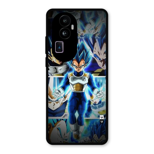 Prince Vegeta Metal Back Case for Oppo Reno10 Pro Plus