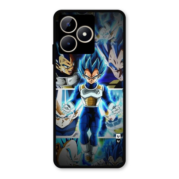 Prince Vegeta Metal Back Case for Realme C53