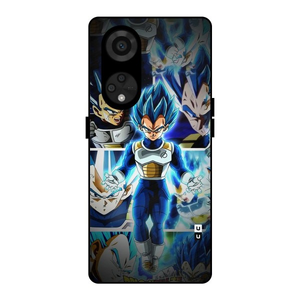 Prince Vegeta Metal Back Case for Reno8 T 5G