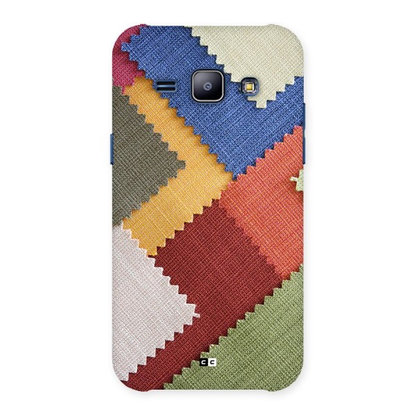 Printed Fabric Back Case for Galaxy J1