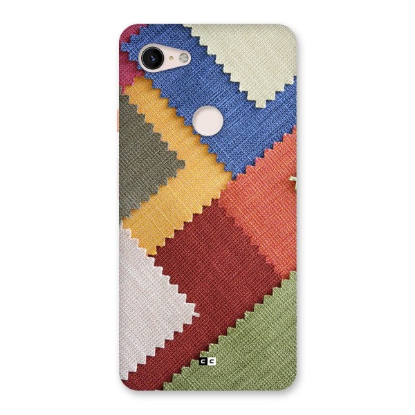 Printed Fabric Back Case for Google Pixel 3 XL