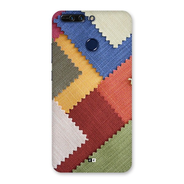 Printed Fabric Back Case for Honor 8 Pro