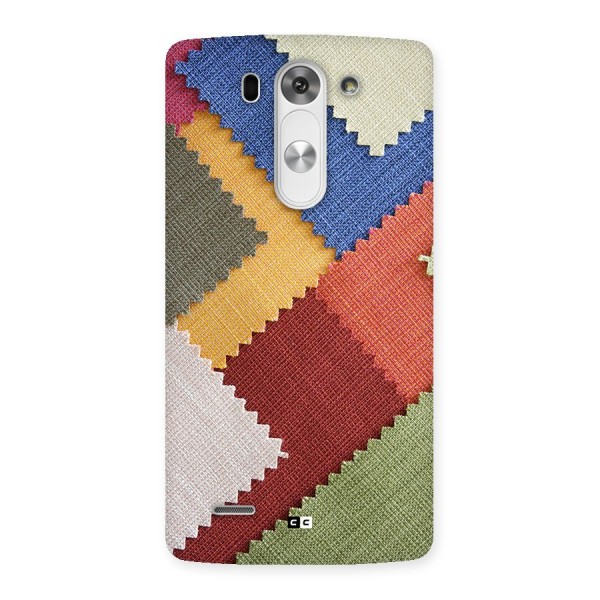 Printed Fabric Back Case for LG G3 Beat