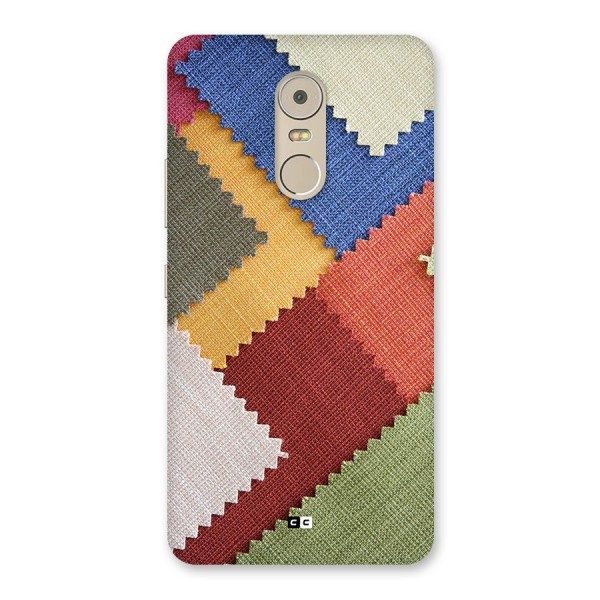 Printed Fabric Back Case for Lenovo K6 Note