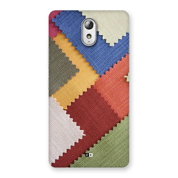 Printed Fabric Back Case for Lenovo Vibe P1M