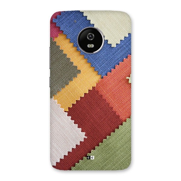 Printed Fabric Back Case for Moto G5