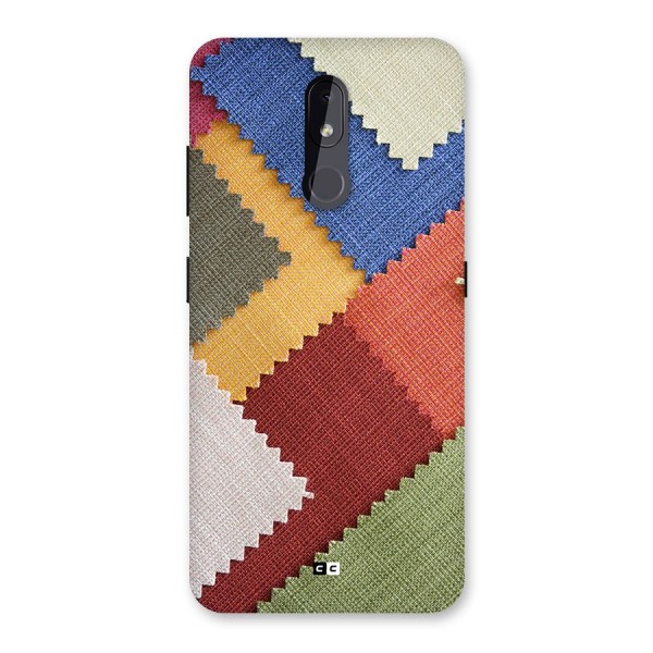 Printed Fabric Back Case for Nokia 3.2