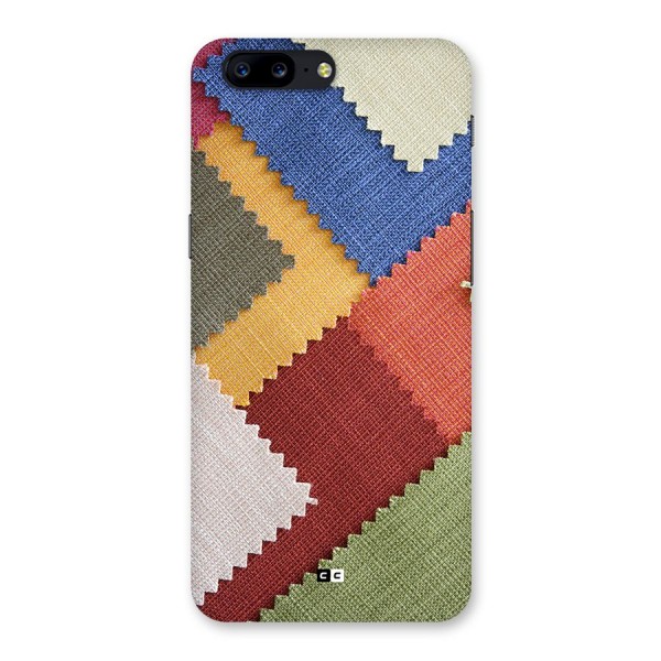 Printed Fabric Back Case for OnePlus 5