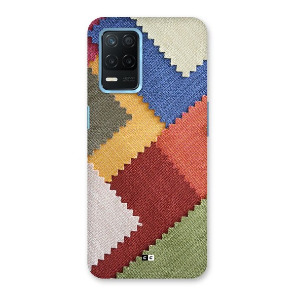 Printed Fabric Back Case for Realme Narzo 30 5G