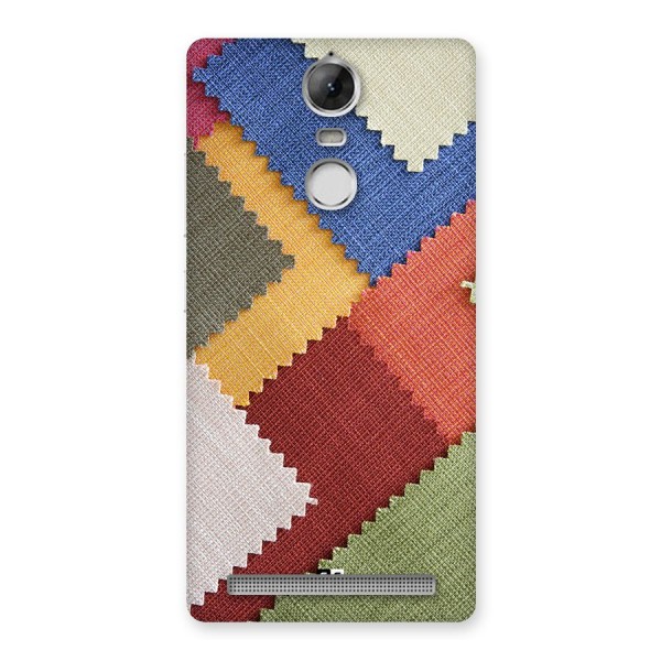 Printed Fabric Back Case for Vibe K5 Note