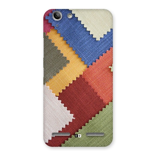 Printed Fabric Back Case for Vibe K5 Plus