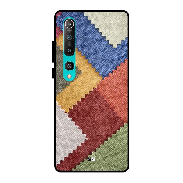 Printed Fabric Metal Back Case for Mi 10