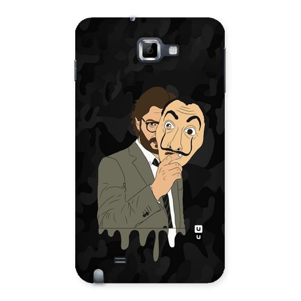 Professor Art Camouflage Back Case for Galaxy Note