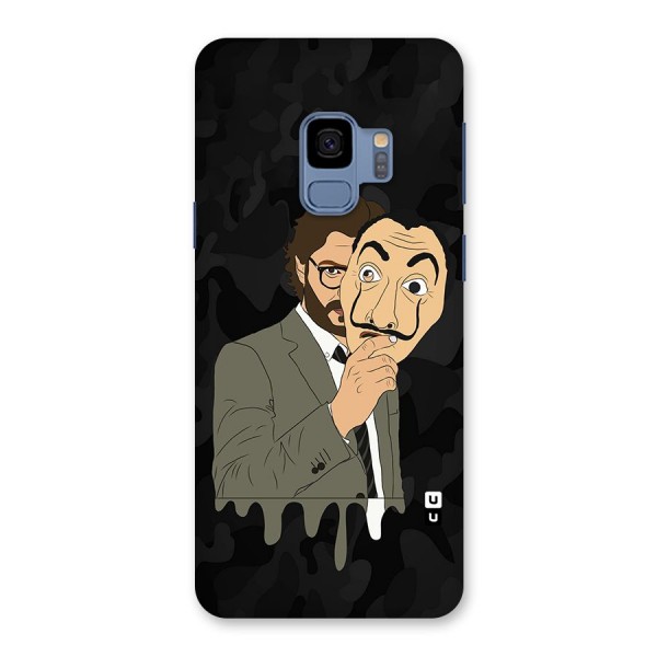 Professor Art Camouflage Back Case for Galaxy S9