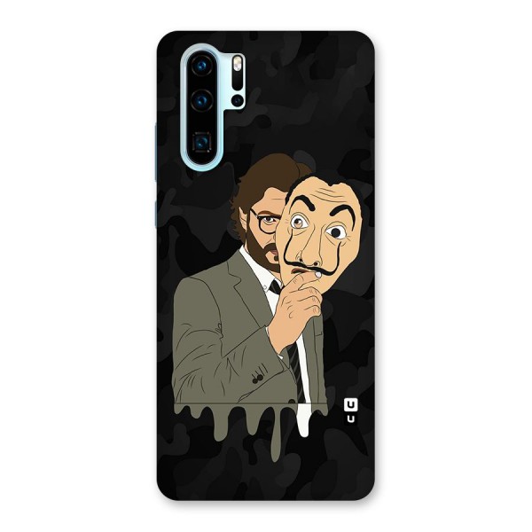 Professor Art Camouflage Back Case for Huawei P30 Pro