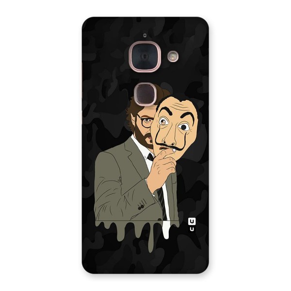 Professor Art Camouflage Back Case for Le Max 2