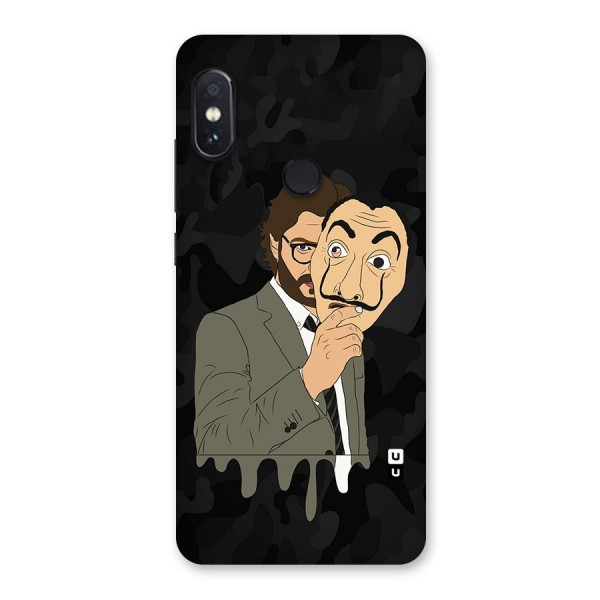Professor Art Camouflage Back Case for Redmi Note 5 Pro