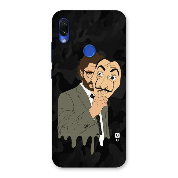 Professor Art Camouflage Back Case for Redmi Note 7S