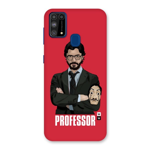 Professor Art Illustration Back Case for Galaxy F41