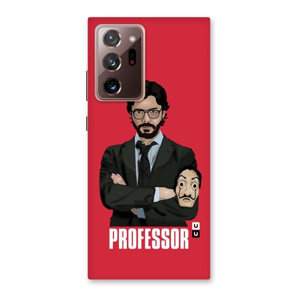 Professor Art Illustration Back Case for Galaxy Note 20 Ultra