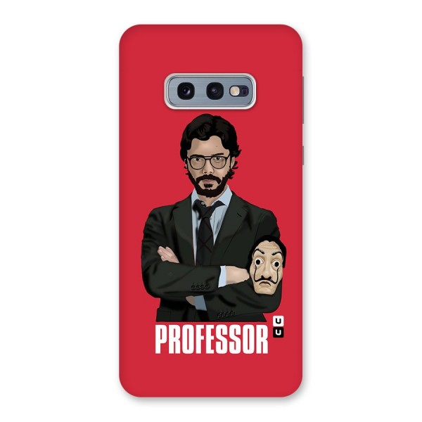 Professor Art Illustration Back Case for Galaxy S10e