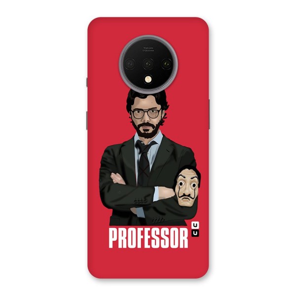 Professor Art Illustration Back Case for OnePlus 7T