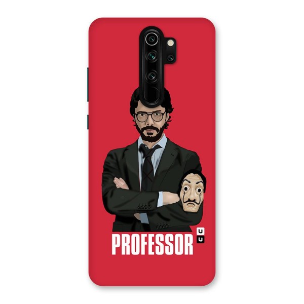 Professor Art Illustration Back Case for Redmi Note 8 Pro