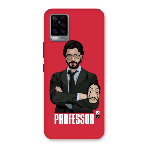 Professor Art Illustration Back Case for Vivo V20