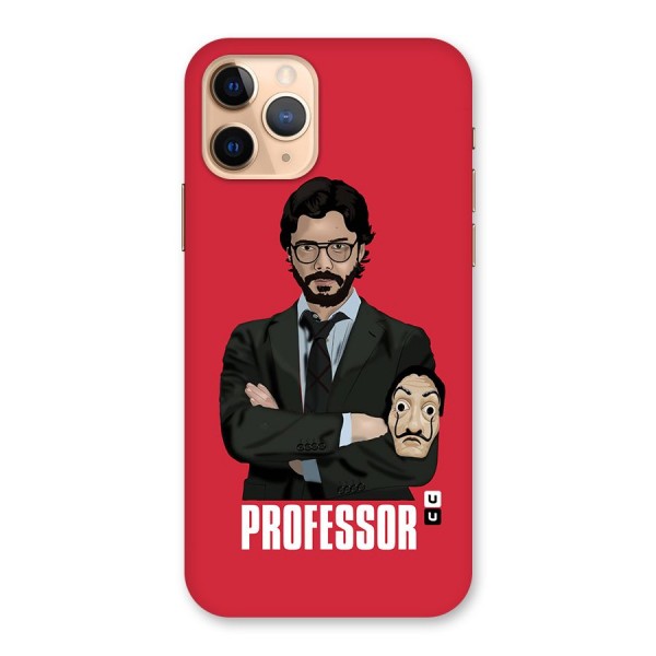 Professor Art Illustration Back Case for iPhone 11 Pro